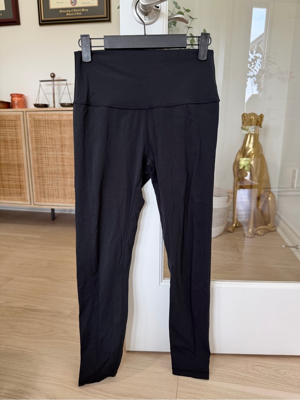 POPFLEX High-Waist Black Women's Leggings - Small